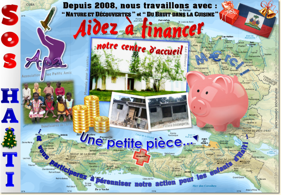 Affiche APA 2011 des emballages cadeaux à Créteil Soleil (94), depuis 2008.
